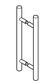BARBEN BAH-134 BACK TO BACK SET PULL 600X32 400MM CTC SSS