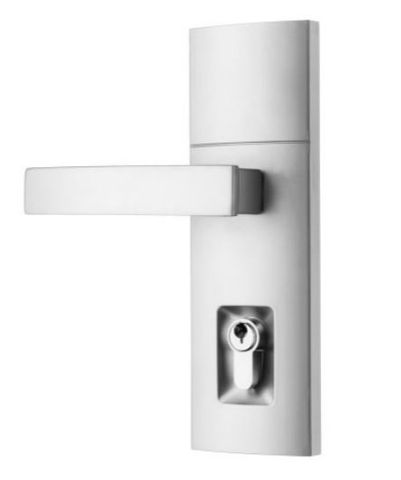 GAINSBOROUGH CONTEMPORARY ANGULAR DOUBLE CYLINDER TRILOCK