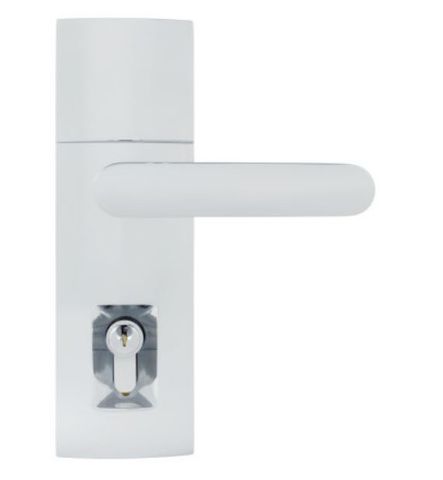 TRILOCK CONTEMPORARY CONTOUR DOUBLE CYL ENTRY SET BC VIS