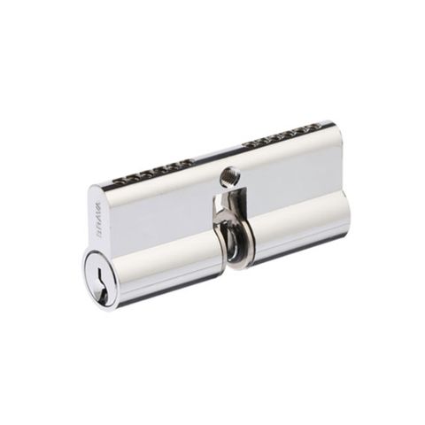 BRAVA URBAN TRI-LOCK CYLINDER LW5 KD CP REKEYABLE