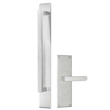 GAINSBOROUGH TRILOCK OMNI ACCENT ALLURE DUMMY SET EXT 450mm PULL / INT LEVER