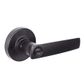 GAINSBOROUGH NEUE AURORA KEYED ENTRANCE LEVER SET RND MB
