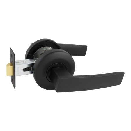 GAINSBOROUGH NEUE ANGULAR PASSAGE LEVER SET RND AMB