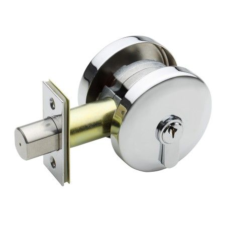 GAINSBOROUGH NEUE SMOOTH SINGLE CYLINDER RND DEADBOLT BC