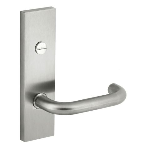 DORMAKABA 6600 EXT SQR PLATE W/EMERG BUTTON + 70 LEVER SSS