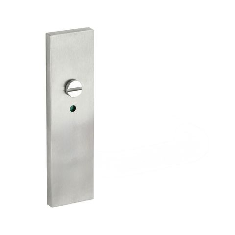 DORMAKABA 6659L EXT SQUARE PLATE W/EMERG IND BUTTON SSS