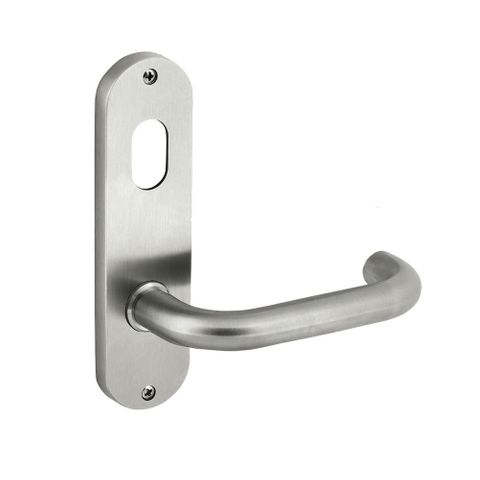 DORMAKABA 6701/70F INT RND PLATE W/CYL HOLE + FIX 70 LVR SSS