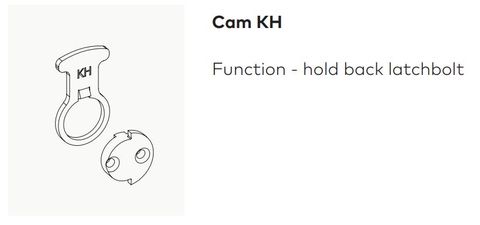 DORMAKABA CAM HOLD BACK LATCHBOLT