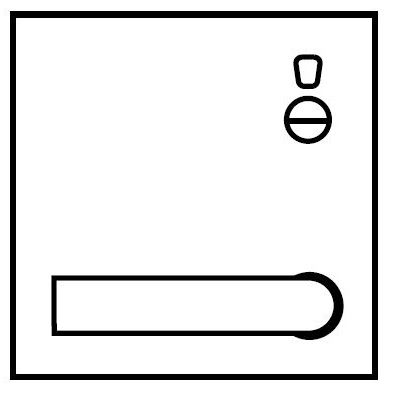 LOCKWOOD 200 ART EXT PLT W/PRIV EMERG TURN + 131 LEVER RH SS