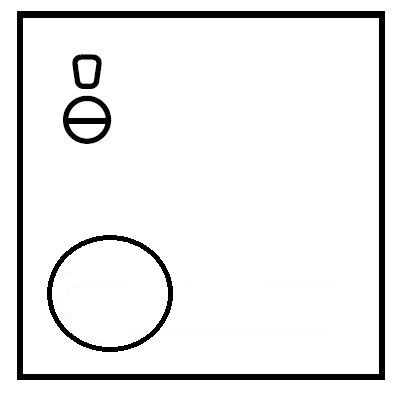 LOCKWOOD 200 ART EXT PT W/PRIV EMERG + 20 KNOB SELCTOR LH SS