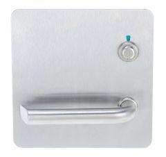 LOCKWOOD 202 ART EXT PLT W/PRIV EMERG TURN + 102 LEVER RH SS