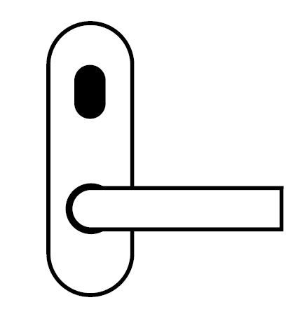 LOCKWOOD 212 ART EXT W/PRIV EMERG + 118 LEVER SELECTOR SS