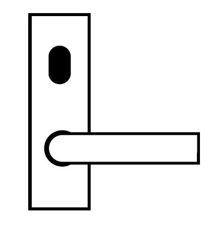 LOCKWOOD 224 ART EXT W/PRIV EMERG + 112 LEVER SELECTOR SS