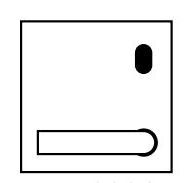 LOCKWOOD 200 ARTEFACT EXT PLATE W/CYL HOLE + 155 LEVER RH SS