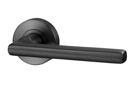 Lockwood Vivid VIV1/V4MBK Lever V4 Passage Set With Latch Matt Black