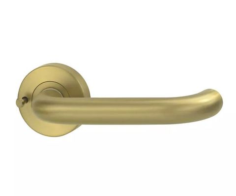Lockwood Vivid VIV2/V2SBPVD Lever V2 Privacy Set With Latch Satin Brass Pvd