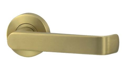 VIVID LEVER V1 DUMMY HALF SET  SATIN BRASS PVD