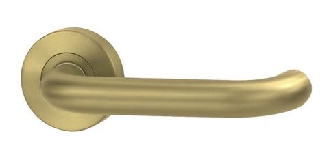 VIVID LEVER V2 DUMMY HALF SET SATIN BRASS PVD