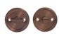 VIVID CAV SLIDER PRIVACY SET SATIN BRONZE PVD