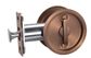 VIVID CAV SLIDER PRIVACY SET SATIN BRONZE PVD