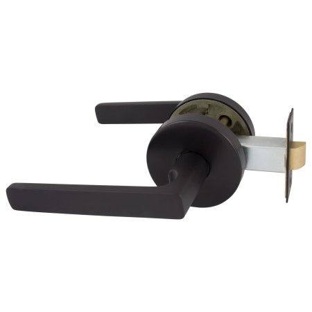 GAINSBOROUGH AVANT RIVERA LR 64mm PASSAGE LVR SET MB W/LATCH