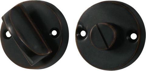 TRADCO PRIVACY TURN ROUND ANTIQUE COPPER D35MM