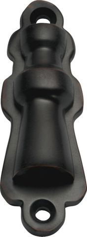 TRADCO ESCUTCHEON COVERED ANTIQUE COPPER H60XW20MM