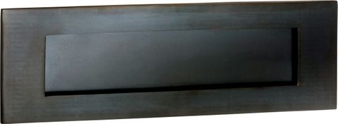 TRADCO LETTER PLATE ANTIQUE COPPER H100XW300MM