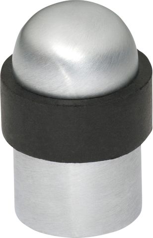 TRADCO DOOR STOP DOMED SATIN CHROME H50XD30MM