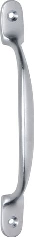 TRADCO CABINET PULL HANDLE STANDARD SATIN CHROME L150XP28MM