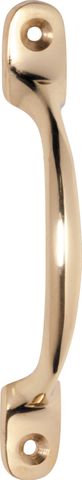 TRADCO CABINET PULL HANDLE STANDARD POLISHED BRASS