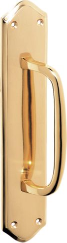 TRADCO OFFSET PULL HANDLE ON PLATE