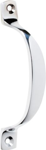 TRADCO CABINET PULL HANDLE OFFSET CHROME PLATED L100XP20MM