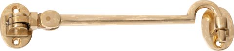 TRADCO CABIN HOOK LARGE POLISHED BRASS L150MM