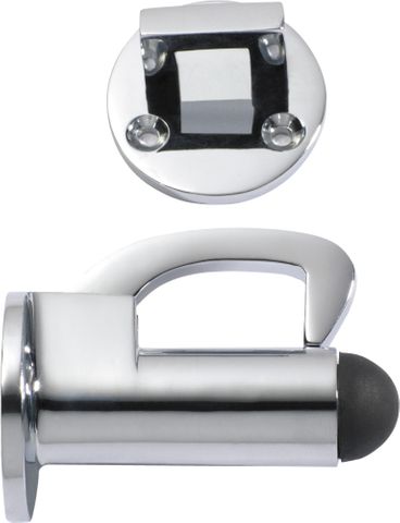 TRADCO DOOR STOP HOOK CHROME PLATED D39XP70MM