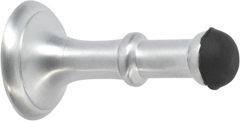 TRADCO DOOR STOP CONCEALED FIX SMALL SATIN CHROME D43XP80MM