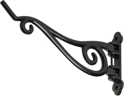 TRADCO PLANTER HOOK IRON MATT BLACK H125XP250MM