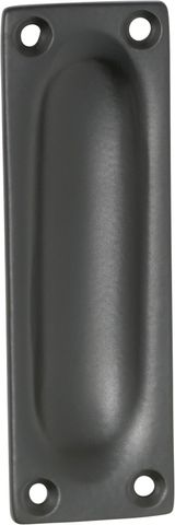 TRADCO SLIDING DOOR PULL CLASSIC SMALL MATT BLACK H88XW28MM