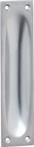 TRADCO SLIDING DOOR PULL CLASSIC LARGE SATIN CHROME