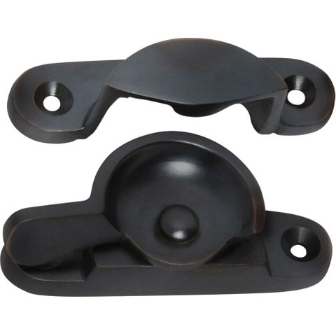 Tradco TRA1610 Sash Fastener Classic Antique Copper L65xw25mm