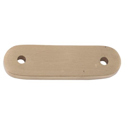 Tradco TRA1736 Casement Fastener Spacer Teardrop Polished Brass