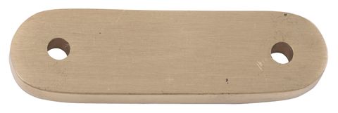 TRADCO CASEMENT FASTENER SPACER TEARDROP POLISHED BRASS