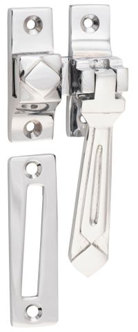 Tradco TRA1754 Casement Fastener Deco Chrome Plated Drop 85mm