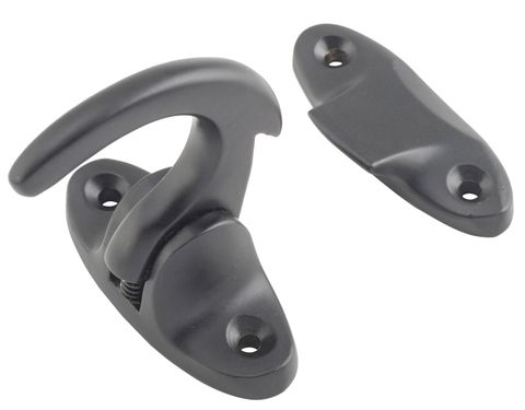 TRADCO SPUR CATCH MATT BLACK H47XP46MM