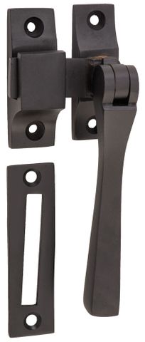 Tradco TRA1823 Casement Fastener Square Matt Black W35XP30