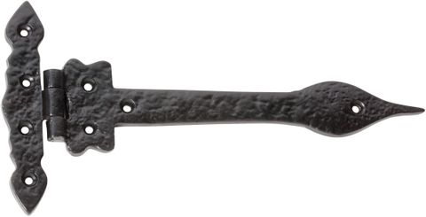 TRADCO HINGE IRON GATE MATT BLACK L235XH120MM