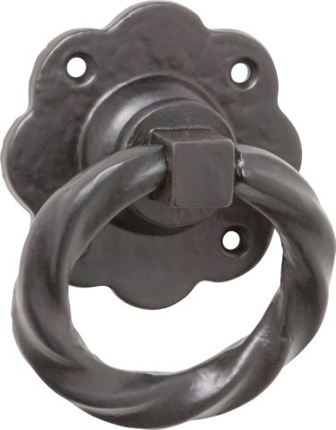 Tradco TRA1869 Gate Ring Iron Matt Black D70mm Bp60mm
