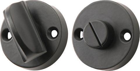 TRADCO PRIVACY TURN ROUND MATT BLACK D35MM