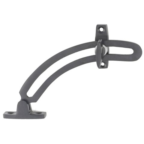Tradco TRA1915 Quadrant Stay Matt Black L150mm