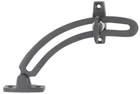 TRADCO QUADRANT STAY MATT BLACK L150MM